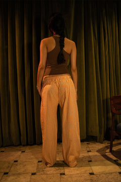 Yellow Gingham Pyjama