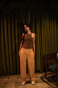 Yellow Gingham Pyjama