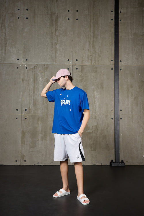 Blue Cray Signature Oversized tee