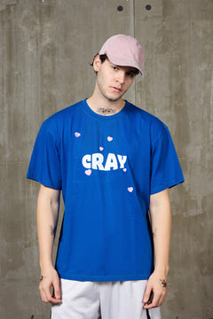 Blue Cray Signature Oversized tee