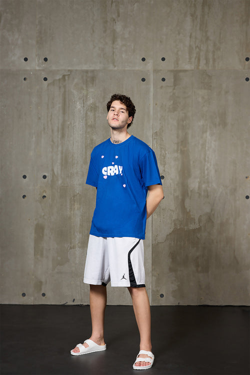 Blue Cray Signature Oversized tee