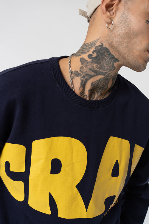 Navy Blue Cray Signature Sweatshirt