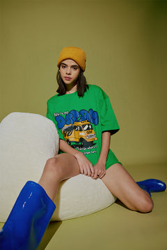 Dream Green Oversized Tshirt