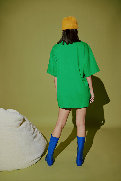 Dream Green Oversized Tshirt