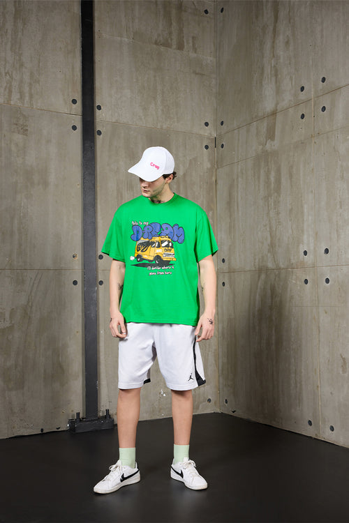 Dream Green Oversized Tee