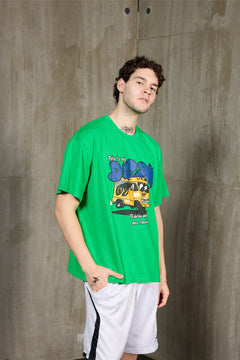 Dream Green Oversized Tee