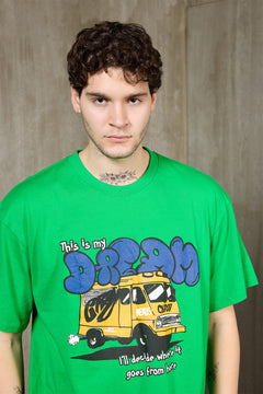 Dream Green Oversized Tee