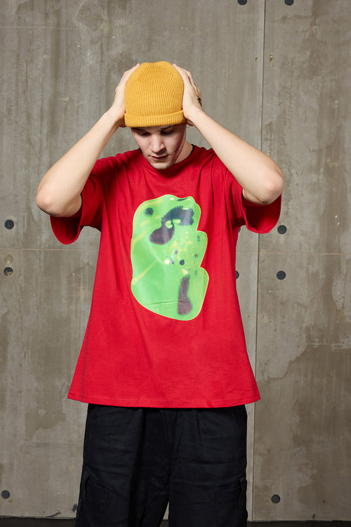 Gummy Bear Red Oversized Tee