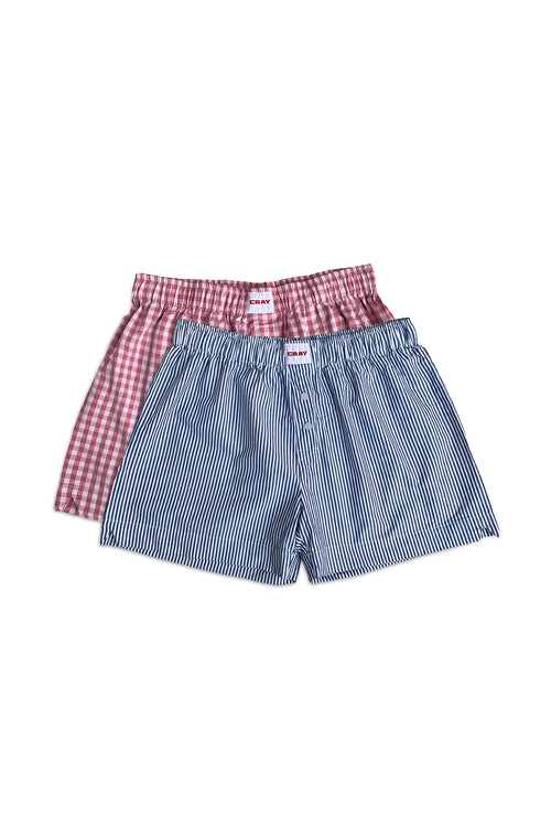 2-Pack Woven Boxer Shorts