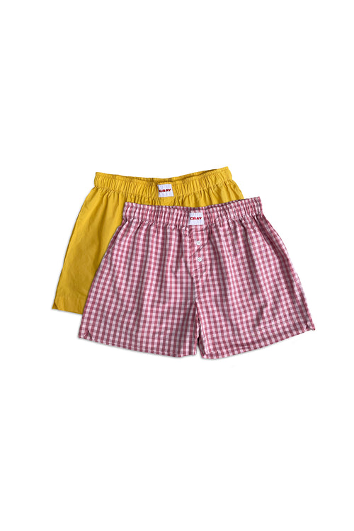 2-Pack Woven Boxer Shorts