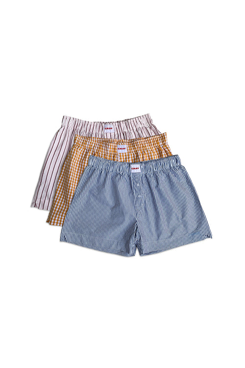 3-Pack Woven Boxer Shorts