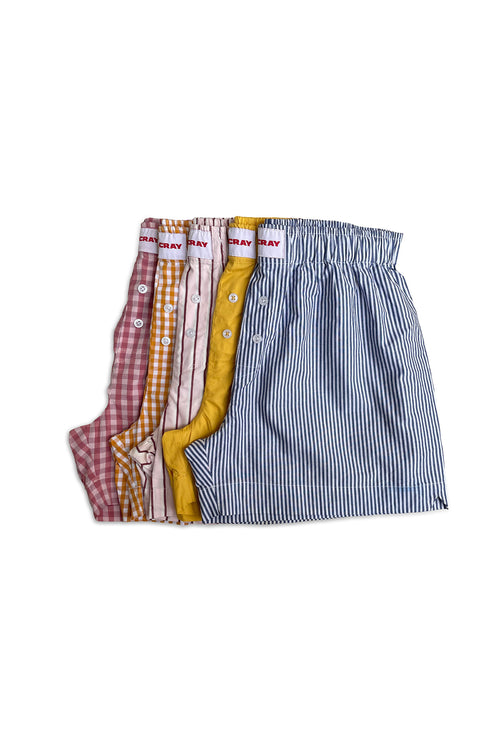 5-Pack Woven Boxer Shorts