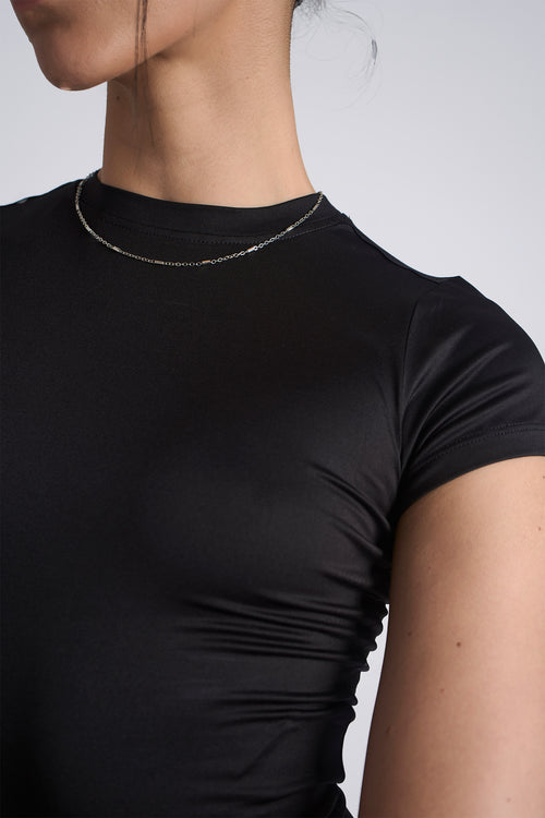 Black Basic Sports Top