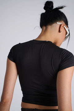 Black Basic Sports Top