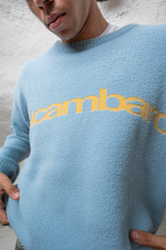 Ice Blue Elcambaro Jacquard Pullover