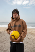 Crayy Signature Oversized Hoodie | Warm Brown