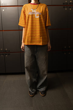 Old Skool Orange Striped Tee