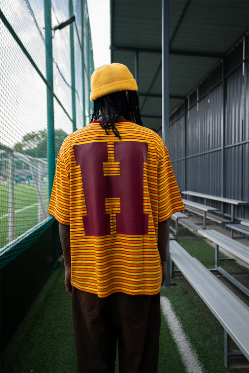 Old Skool Orange Striped Tee