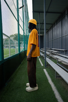 Old Skool Orange Striped Tee