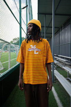 Old Skool Orange Striped Tee