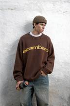 Toasted Brown Elcambaro Jacquard Pullover