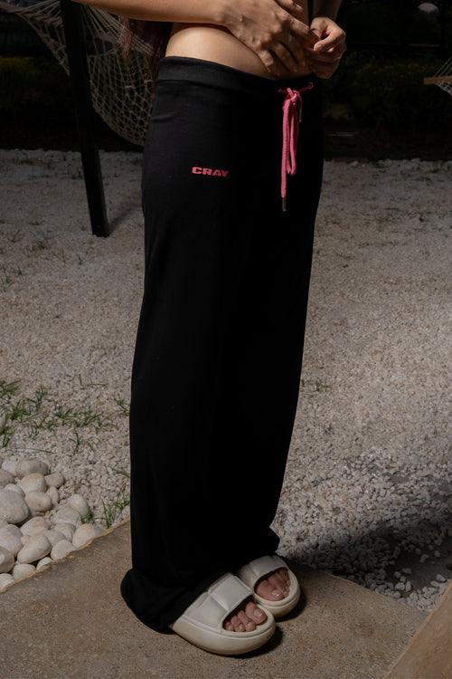 Classic Black Drawstring Pants