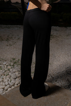 Classic Black Drawstring Pants