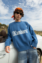 ElCambaro7 Jacquard Pullover | Deep Blue