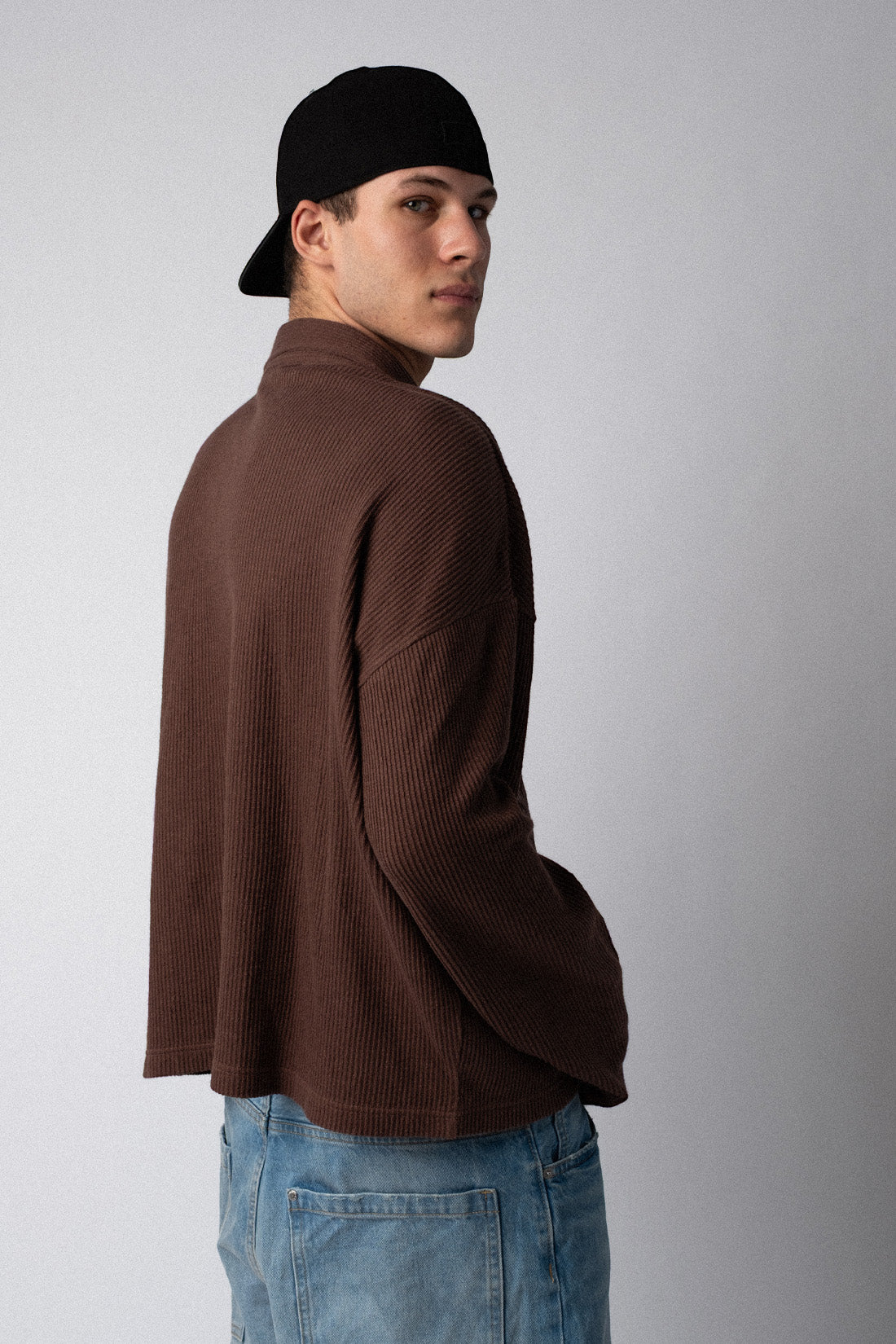CH Waffle Polo – Washed Brown – Crayyheads