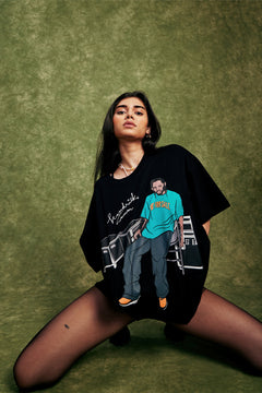 Kendrick Illustration Oversized Tee