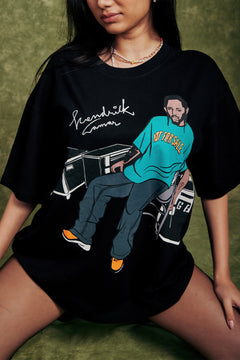 Kendrick Illustration Oversized Tee