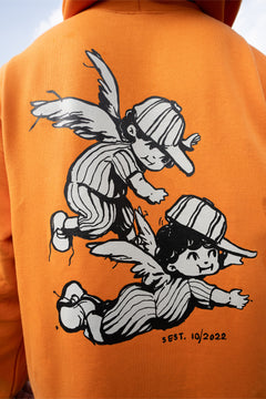 HOC Cherub | Orange Hoodie