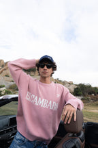 El Cambaro Jacquard Pullover | Soft Pink