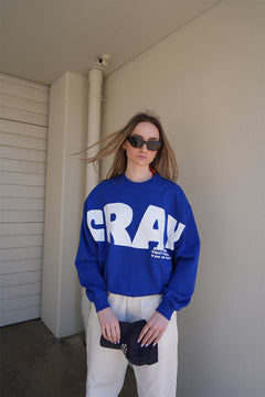 Royal Blue Cray Signature Sweatshirt