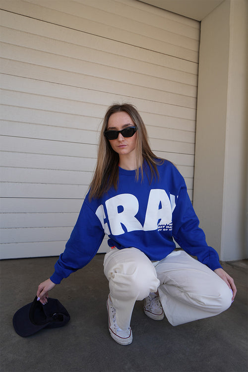 Royal Blue Cray Signature Sweatshirt